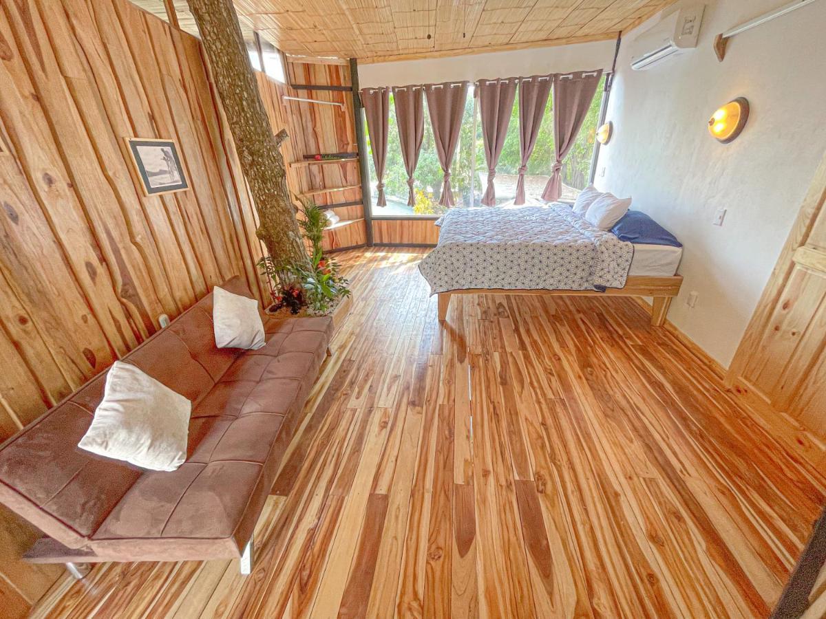 El Gato Rojas Surf Hostel Playa Santa Teresa  Dış mekan fotoğraf