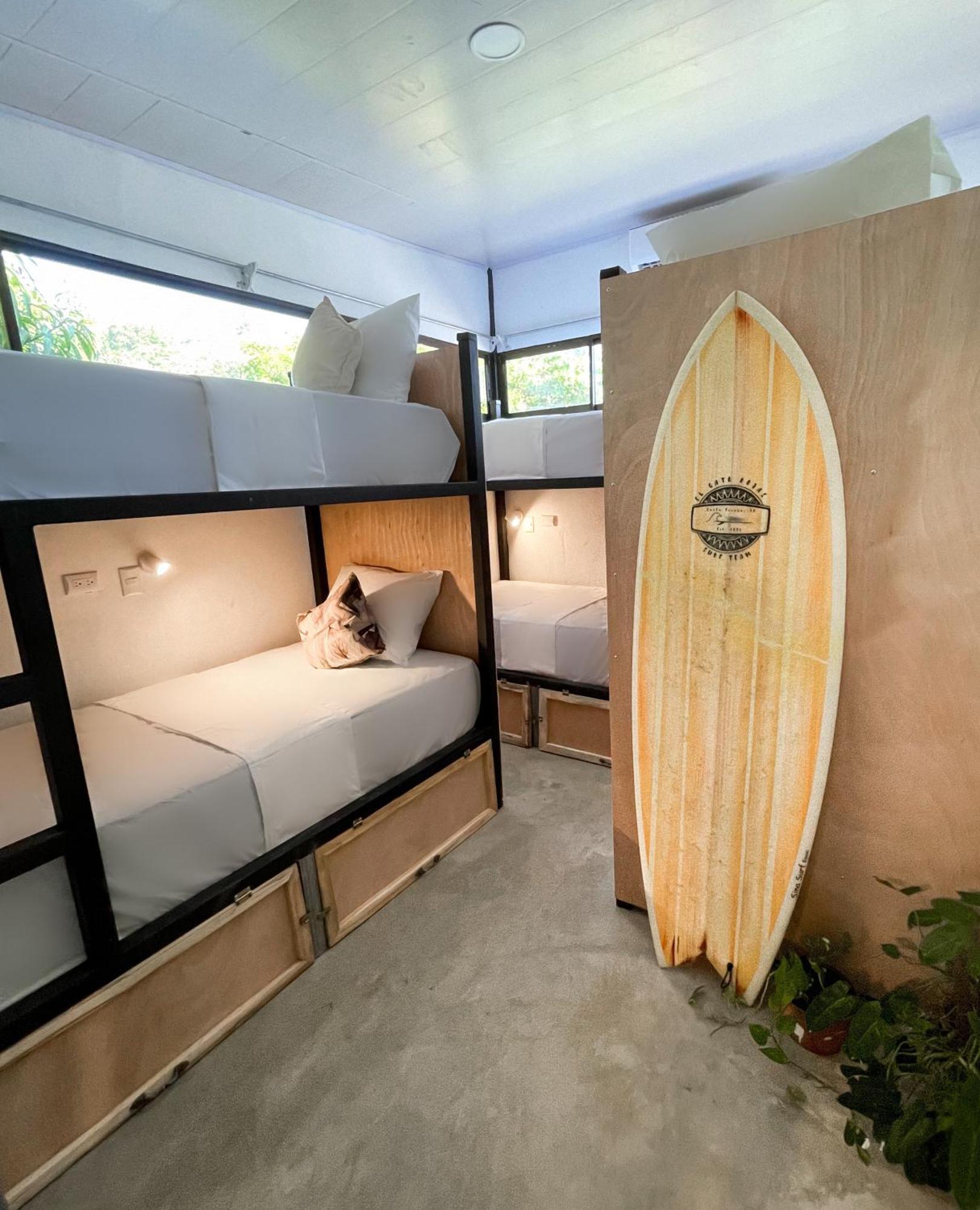El Gato Rojas Surf Hostel Playa Santa Teresa  Dış mekan fotoğraf